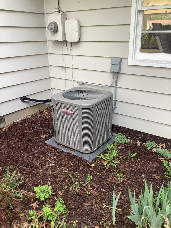 Completed comprehensive AC tune-up on residential split system with Lennox furnace and outdoor condensing unit. Performed standard maintenance procedures including inspection of electrical components, refrigerant lines, condensate drainage system, and both indoor and outdoor equipment. All systems operating within normal parameters upon completion.