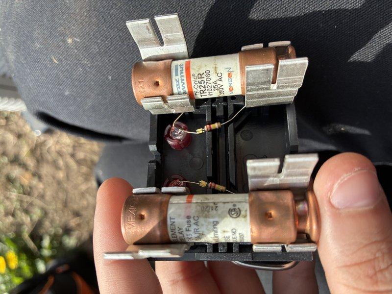 Completed scheduled MVP cooling maintenance visit on one-year-old system. Performed comprehensive inspection of control board, verified all electronic components and LED indicators functioning properly, and inspected electrical connections and fusing. All wiring connections secure, fuses tested within specifications, and system operating normally with no deficiencies noted.