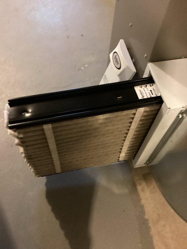 Completed comprehensive MVP furnace maintenance on Lennox heating system. Performed full inspection of blower motor assembly, gas valve components, and electrical connections; verified all wiring secure and operational. Inspected and documented air filtration system condition in utility area.