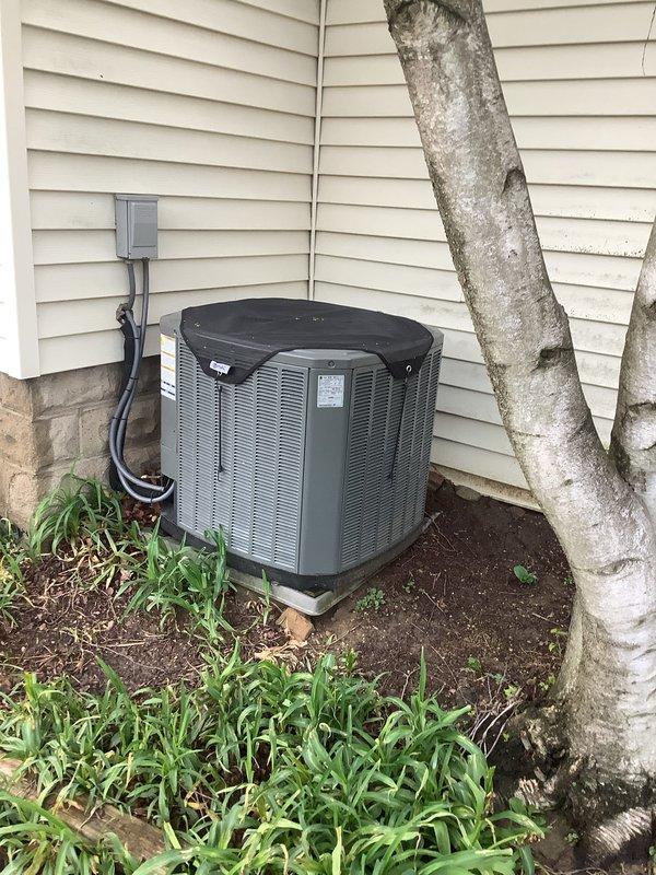 Reconnected 90% efficiency furnace and air conditioning system to operational status. Replaced deteriorated 6-inch supply duct run serving the dining room due to rust damage, salvaging and reinstalling the existing register and boot to maintain proper airflow distribution. Verified all mechanical connections, ductwork integrity, and system functionality upon completion.