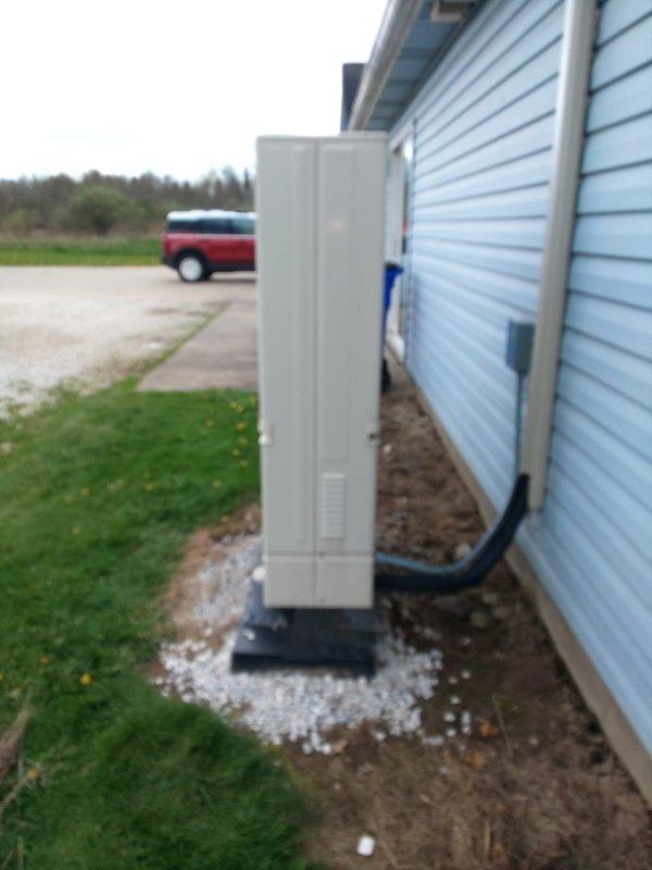 Installed backup heat strip control wiring to air handler to enable automatic switchover to auxiliary electric heat in the event of heat pump failure. Configured system to ensure seamless transition between primary heat pump operation and emergency heat strips, providing uninterrupted heating capability. Verified proper operation of Mitsubishi Electric heat pump outdoor unit and confirmed integration with emergency heat sequence.