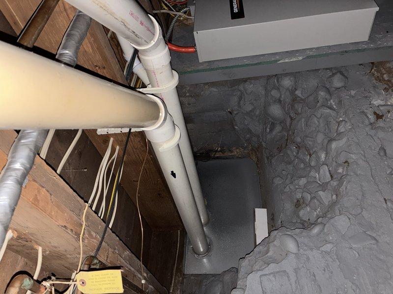 Completed MVP heating maintenance visit on 3-year-old gas furnace located in basement. Performed comprehensive system inspection including burner assembly, heat exchanger, blower motor, and air filter evaluation. Verified proper operation of all safety controls and confirmed adequate airflow throughout the system. Noted significant water accumulation on basement floor near HVAC equipment, which may indicate drainage issues requiring attention. Documented existing PVC condensate drain configuration and refrigerant line installation for service records. All heating components operating within normal parameters at time of inspection.