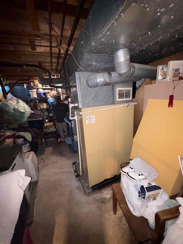 Provided comprehensive estimate for complete furnace and air conditioning system replacement in residential basement installation. Assessed existing equipment, ductwork configuration, electrical panel capacity, and utility connections to develop detailed replacement proposal for property owner's municipal grant application.