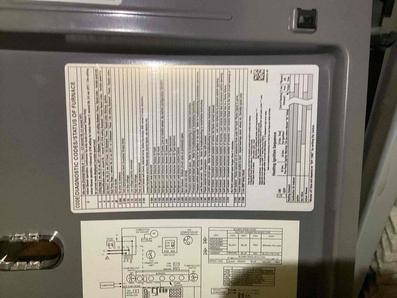 Completed scheduled MVP preventive maintenance heating visit on furnace system. Performed comprehensive inspection of heating unit, documented control board wiring and diagnostic information with photos, and provided customer with additional air filter for future use. All components operating within normal parameters at time of service.