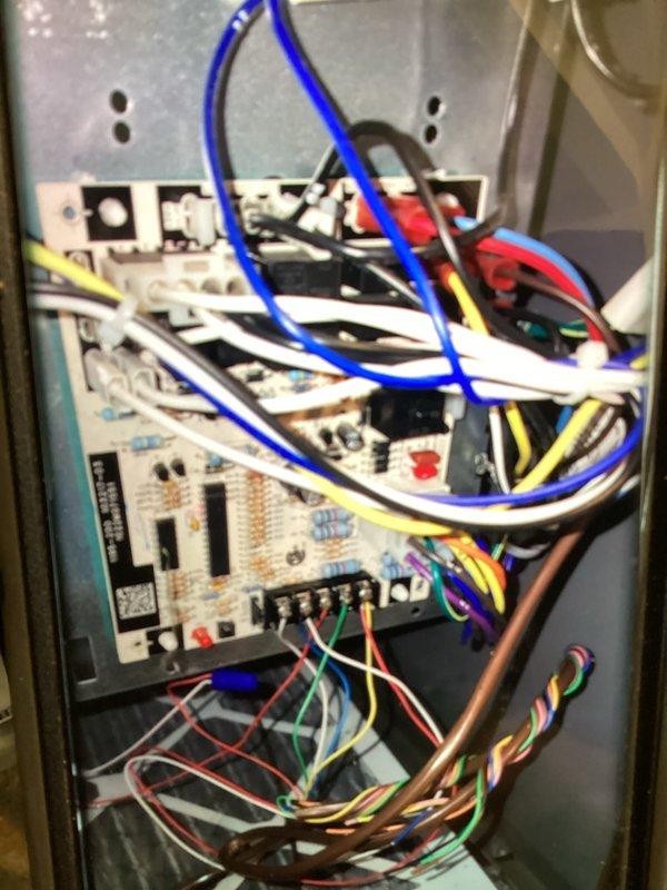 Completed BS-MVP recurring heating maintenance visit on first-floor unit. Performed comprehensive system inspection, including examination of control board and electrical connections within HVAC control panel. Verified proper operation of all components, relay contacts, and circuit board functionality. All systems operating within normal parameters upon completion of scheduled maintenance.