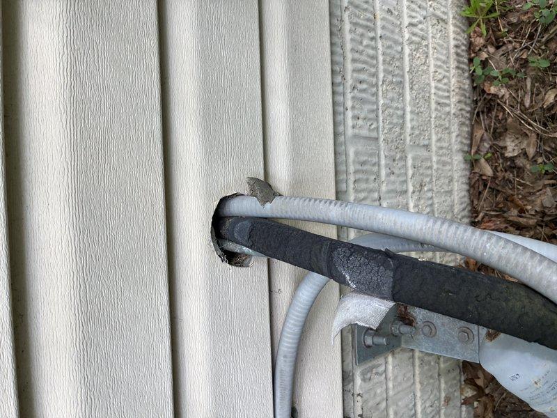 Performed comprehensive safety inspection on 16-year-old furnace system with no major issues identified. Assessed HVAC airflow imbalance causing basement overcooling and inadequate second-floor heating; provided recommendations for damper adjustments and ductwork modifications to improve zoning performance. Labeled all accessible ductwork registers for seasonal adjustment reference and provided estimate for professional duct cleaning services.

Evaluated humidifier operation and settings; unit functioning mechanically but requires adjustment to achieve optimal humidity levels and reduce static electricity issues during heating season. Inspected existing thermostat wiring configuration and confirmed compatibility for auto-changeover thermostat upgrade; provided estimate for programmable thermostat installation with automatic heat/cool switching capability. Documented exterior condensing unit and furnace exhaust penetrations with photos showing proper venting configuration and equipment 