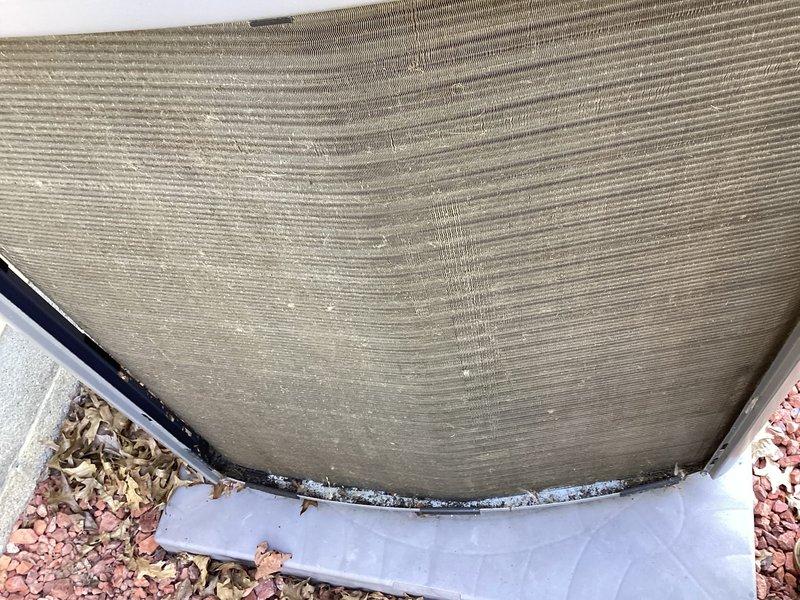 Completed preventive maintenance cooling visit on outdoor HVAC unit. Inspected electrical components, capacitor, and wiring connections; all found to be in good working condition with proper organization and no signs of deterioration. Unit exterior showed normal weathering with system operating within manufacturer specifications.