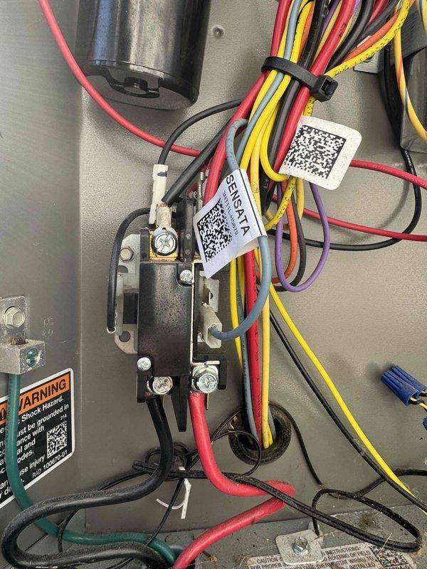 Completed scheduled BS-MVP cooling system maintenance visit. Performed comprehensive inspection of electrical components, control wiring, and system connections. All wire terminations, capacitors, and control board connections verified secure and properly labeled with identification tags. System operating within normal parameters.