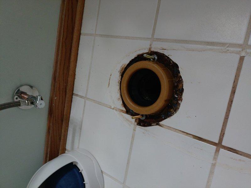 Replaced malfunctioning Mansfield toilet in master bathroom that was experiencing recurring backup issues. Removed existing toilet and installed new American Standard Champion model featuring elongated comfort-height bowl and soft-close seat. Installed new braided stainless steel supply line and quarter-turn angle stop valve to ensure reliable water connection. All connections tested and verified leak-free upon completion.