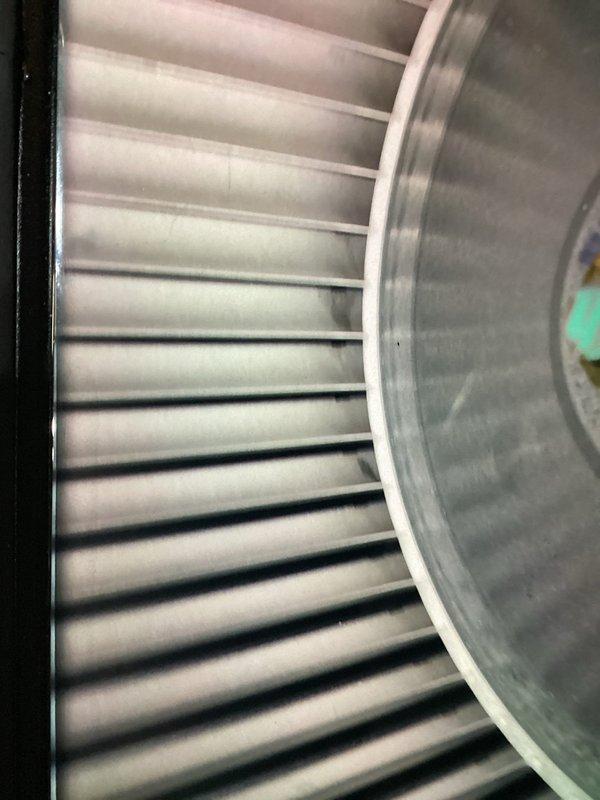 Completed scheduled MVP cooling maintenance visit. Performed comprehensive system inspection including examination of control board circuitry, electrical connections, and blower assembly. Verified proper operation of all electronic components, wire terminations, and fan wheel condition. All systems functioning within normal parameters with no deficiencies noted.