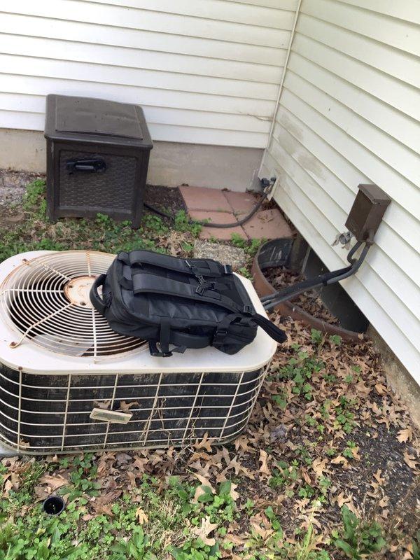 Conducted on-site evaluation for complete furnace and air conditioning system replacement. Assessed existing outdoor condensing unit positioned on side yard pad, documented current equipment specifications and installation conditions, and provided comprehensive estimate for new HVAC system installation under promotional replacement program.