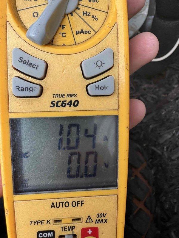 Completed preventive maintenance tune-up on 8-year-old air conditioning system. Inspected and tested dual-run capacitor (45/5 µF, 440VAC) with multimeter, confirming proper electrical readings and functionality. Evaluated ductwork condition and recommended professional duct cleaning service to improve system efficiency and indoor air quality.