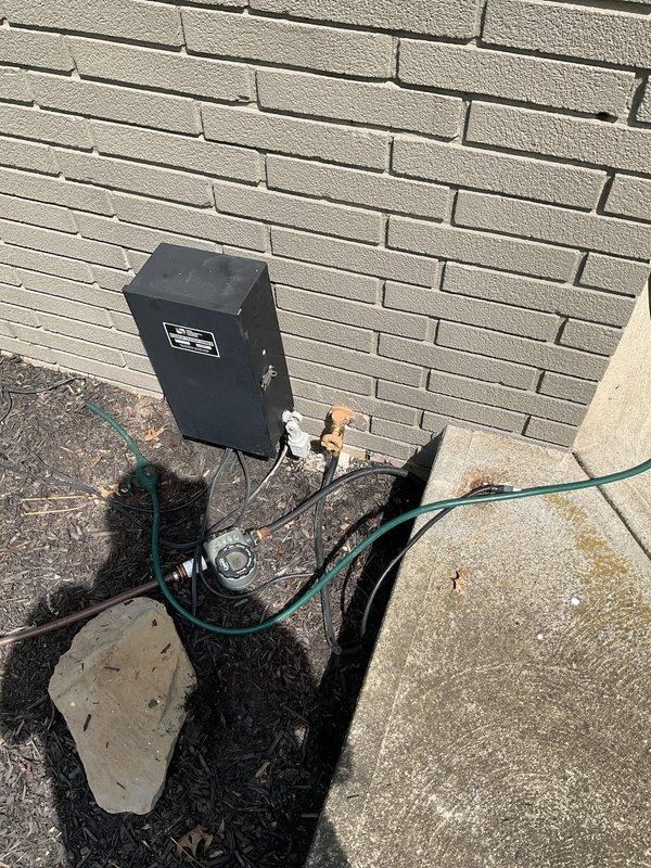 Responded to service call for malfunctioning outdoor spigot. Upon inspection, determined existing hose bibb was not frost-proof and required replacement to prevent freeze damage. Installed new frost-proof sillcock with proper extension through wall cavity to place shut-off valve inside conditioned space. Cut access opening in interior ceiling to facilitate installation and ensure valve placement met code requirements. Connected new copper supply line to existing plumbing infrastructure using brass ball valve for reliable shut-off capability. Verified proper pitch on exterior spigot for complete drainage when closed. Tested system for leaks and confirmed full operational functionality of new frost-proof installation.