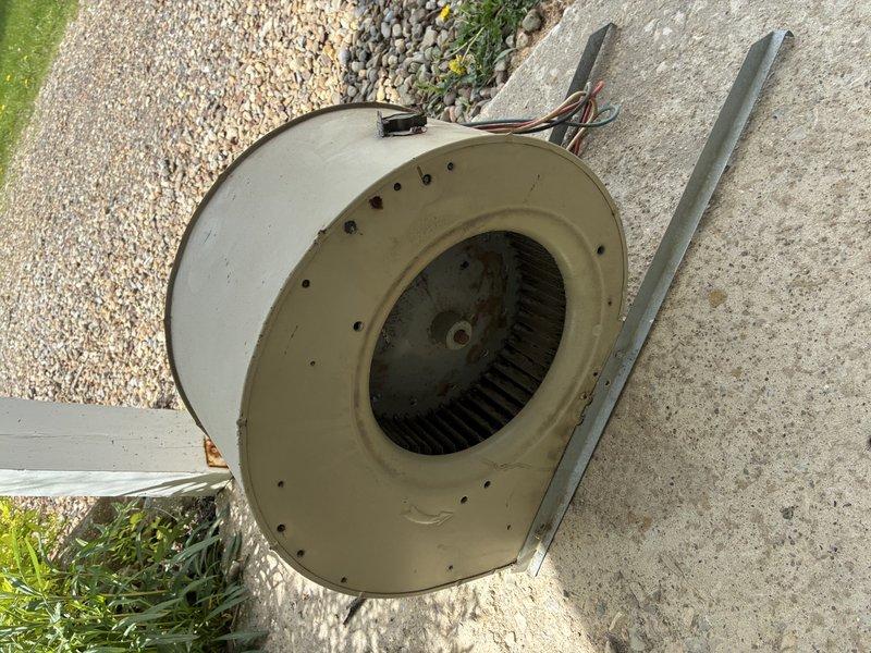 Completed comprehensive AC tune-up on 16-year-old cooling system as previously quoted. Removed and thoroughly cleaned blower motor assembly and squirrel cage fan wheel, inspected electrical connections and wiring in junction box, and cleaned condenser coils. System tested and confirmed operational upon completion.