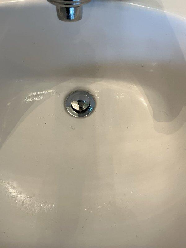 Replaced defective pop-up drain assembly in bathroom sink with new chrome unit, ensuring proper seal and smooth operation. Successfully installed customer-supplied toilet, including wax ring replacement, water supply line connection, and verification of proper flush operation and tank fill cycle.