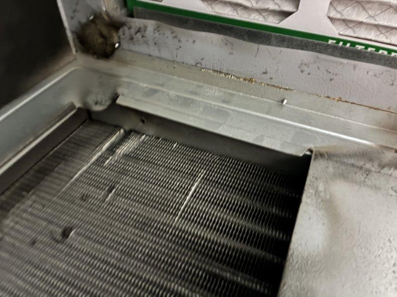 Completed preventive maintenance cooling visit on 9-year-old residential air conditioning system. Inspected outdoor condensing unit and indoor evaporator coil, verified proper operation of all components, checked refrigerant lines and electrical connections, and confirmed system is functioning within normal parameters for continued reliable cooling performance.