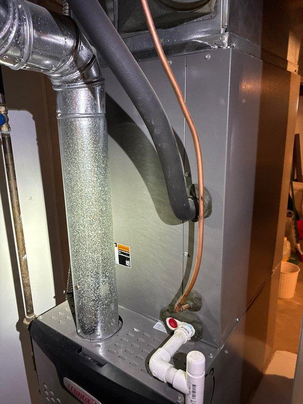 Completed annual AC tune-up on 3-year-old air conditioning system. Performed comprehensive inspection of outdoor condensing unit, verifying proper electrical connections, capacitor operation, and compressor function. Inspected indoor air handler and evaporator coil, noting proper refrigerant line insulation and condensate drain operation. All components tested within normal operating parameters, system cooling efficiently with no deficiencies identified.