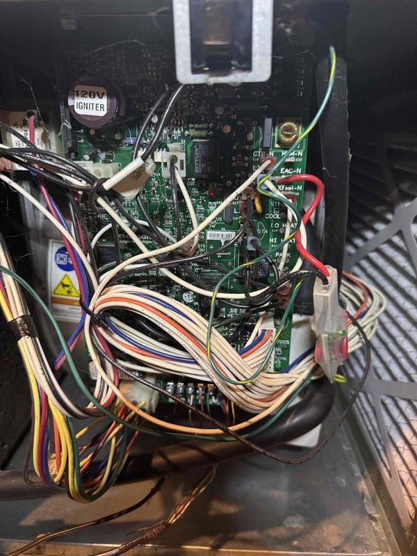 Completed scheduled maintenance on 13+ year old air conditioning system. Performed comprehensive inspection of ductwork to assess cleaning needs and evaluated control board and electrical connections. Provided information on maintenance value program per customer's request.