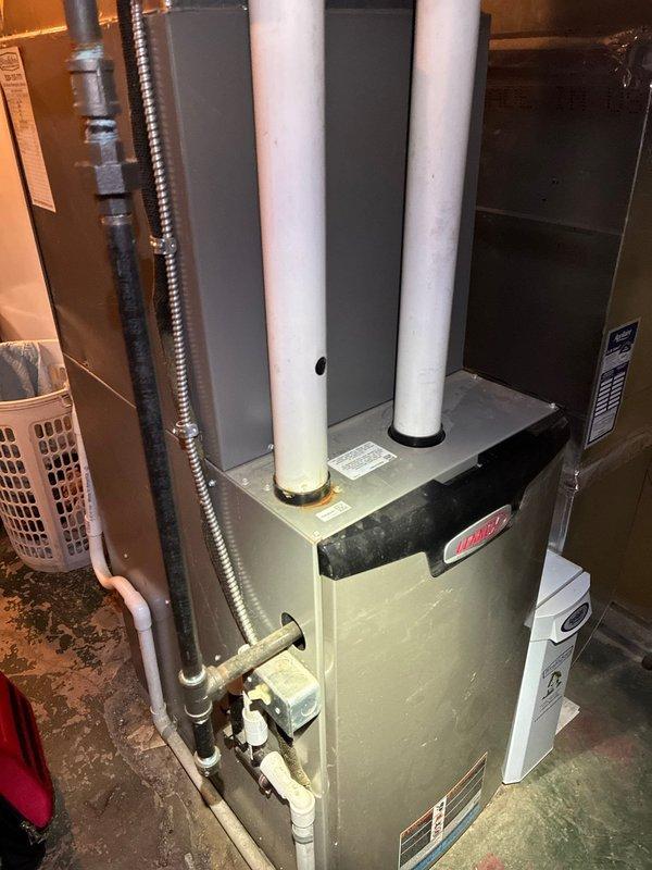 Completed seasonal cooling maintenance and tune-up on 3-year-old Lennox system. Performed comprehensive inspection of air conditioning unit, replaced air filter per customer request, verified all components operating within manufacturer specifications. System confirmed working properly with no issues identified.