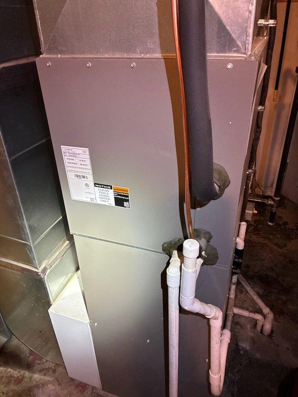 Completed seasonal cooling maintenance and tune-up on 3-year-old Lennox system. Performed comprehensive inspection of air conditioning unit, replaced air filter per customer request, verified all components operating within manufacturer specifications. System confirmed working properly with no issues identified.