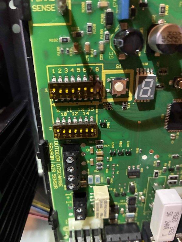 Performed routine air conditioning maintenance on residential Lennox condensing unit. Conducted comprehensive system inspection including examination of outdoor unit cabinet, fan grille, and electrical components. Inspected control board circuitry, sensors, and output disconnect terminals to ensure proper operation and verify all electronic components were functioning within normal parameters.
