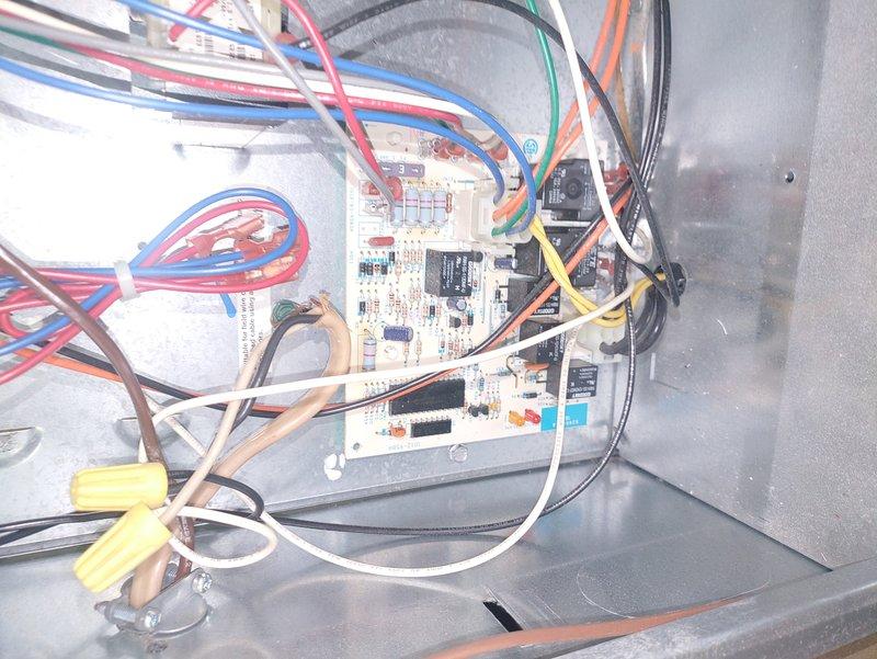Performed comprehensive tune-up on 9-year-old residential air conditioning system. Inspected outdoor condenser unit, verified proper operation of compressor and condenser fan motor, checked electrical connections and control board functionality, and confirmed all components operating within normal parameters. Unit shows normal wear consistent with age; no immediate repairs required at this time.