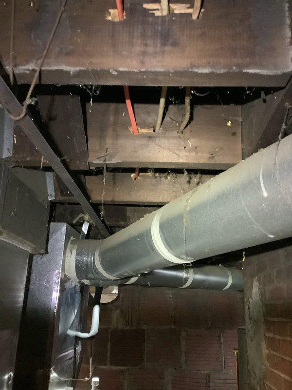 Completed AC circuit installation for permanent wiring infrastructure in basement crawl space area. Installed new electrical conduit routing along exposed joists, integrated junction boxes and support brackets to existing structural framework, and verified proper circuit protection and code compliance. All wiring secured to wooden beams with appropriate standoffs to maintain clearance from plumbing lines, HVAC ductwork, and insulation materials.