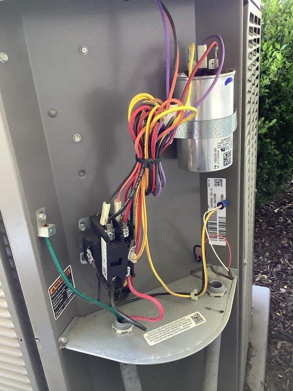 Completed comprehensive AC tune-up on a five-year-old Lennox system with attic-mounted air handler and outdoor condensing unit. Performed full system inspection including electrical connections, capacitor testing, refrigerant pressures, condensate drain verification, and airflow assessment. All components operating within manufacturer specifications; system cleaned, tested, and left in proper working condition.