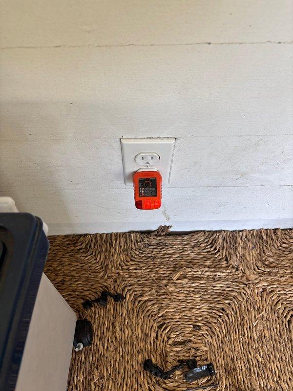 Inspected two problematic electrical outlets and performed diagnostic testing. The first outlet, which had sparked when a nightlight was plugged in, was tested with a circuit analyzer and found to have faulty internal connections that created arcing potential. Replaced the damaged receptacle with a new tamper-resistant outlet to eliminate fire hazard. The second outlet, a GFCI receptacle in a utility area near plumbing, was experiencing nuisance tripping due to moisture infiltration and age-related deterioration of internal components. Replaced the GFCI outlet with a new weather-resistant unit appropriate for the damp location. Verified proper grounding, tested both circuits for correct polarity and voltage, and confirmed GFCI protection was functioning correctly with no false trips.
