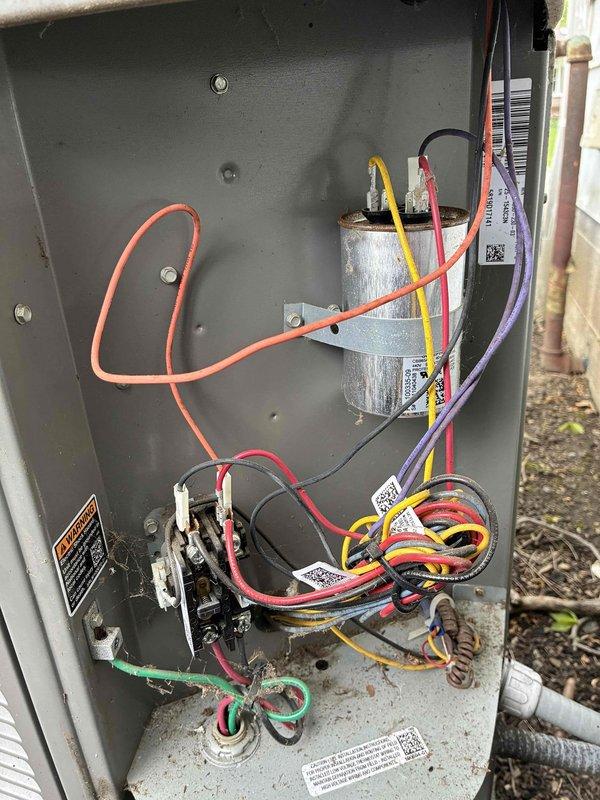 Performed comprehensive cooling system tune-up on 7-year-old air conditioning unit per promotional maintenance package. Conducted thorough inspection of evaporator coil assembly, verified proper refrigerant line connections, and examined electrical components including capacitor and contactor within control panel. All systems found operating within normal parameters with no immediate service needs identified.