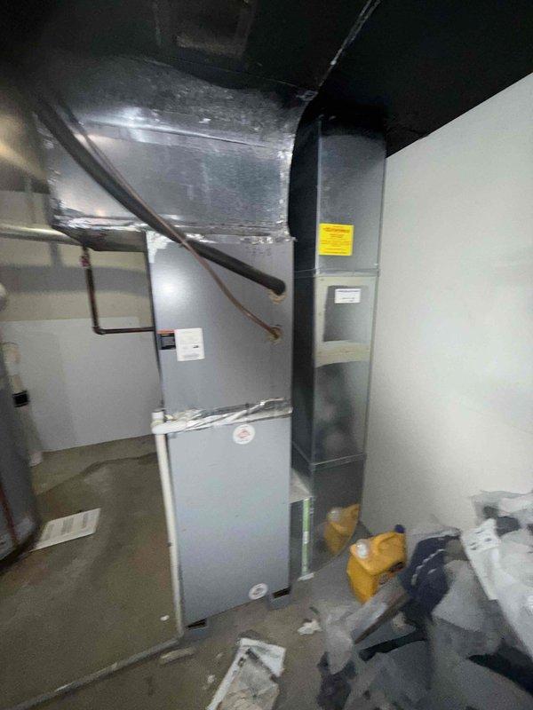 Completed preventative maintenance tune-up on residential air conditioning system over 10 years old. Performed comprehensive inspection of indoor air handler unit and electrical components, including capacitor testing and verification of all wire connections. System found to be operational with normal wear consistent with age; all electrical connections secure and capacitor within acceptable parameters.