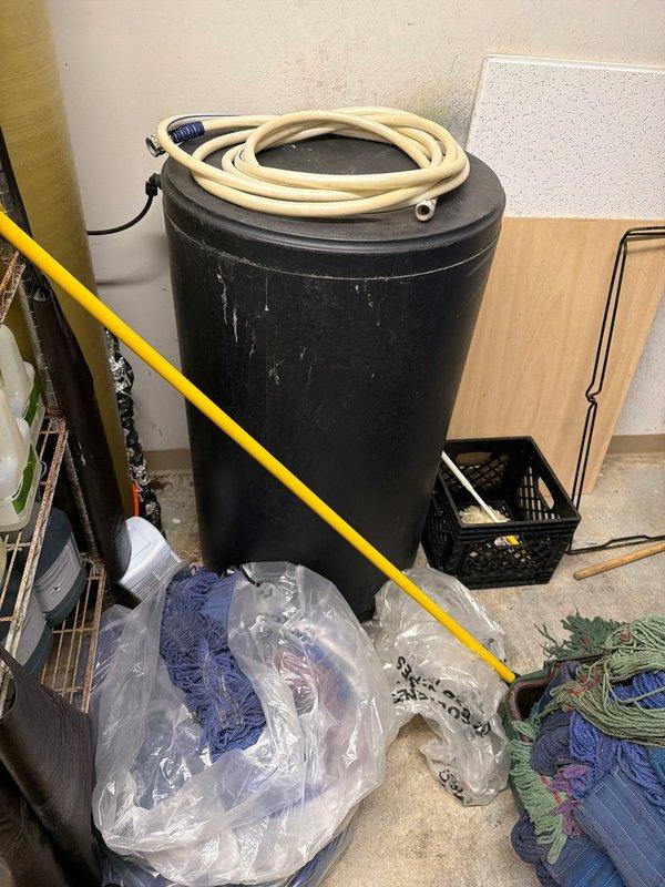 Responded to commercial property for non-functional water softener system. Assessed existing equipment and determined system required complete replacement due to component failure. Removed old water treatment unit and installed new water softener system with proper connections and testing. System was pressure tested and verified operational, with all components functioning within manufacturer specifications. Documentation photos captured for service records showing installed equipment and testing verification labels.