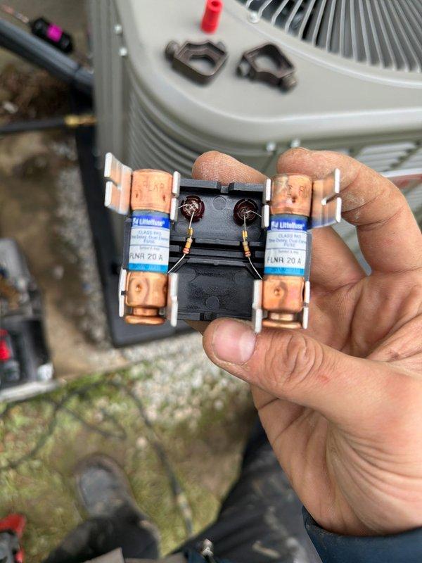 Completed installation of 80% AFUE gas furnace and air conditioning system. Positioned outdoor condenser unit on concrete pad with proper clearances, connected refrigerant lines with insulated copper tubing, installed new contactor with appropriate electrical connections, and secured all piping and conduit. System tested and verified operational with all components functioning within manufacturer specifications.