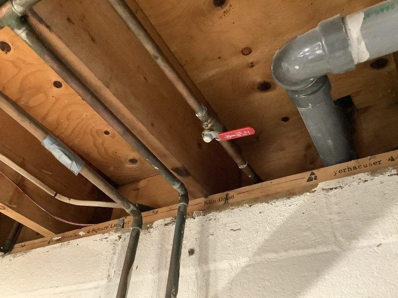 Replaced two exterior hose bibs on a 50-year-old residential property due to severe corrosion and deterioration from prolonged weather exposure. Installed new frost-free sillcocks with updated shut-off valves, connecting to existing copper supply lines in the basement utility area, ensuring proper drainage and freeze protection for the outdoor water fixtures.