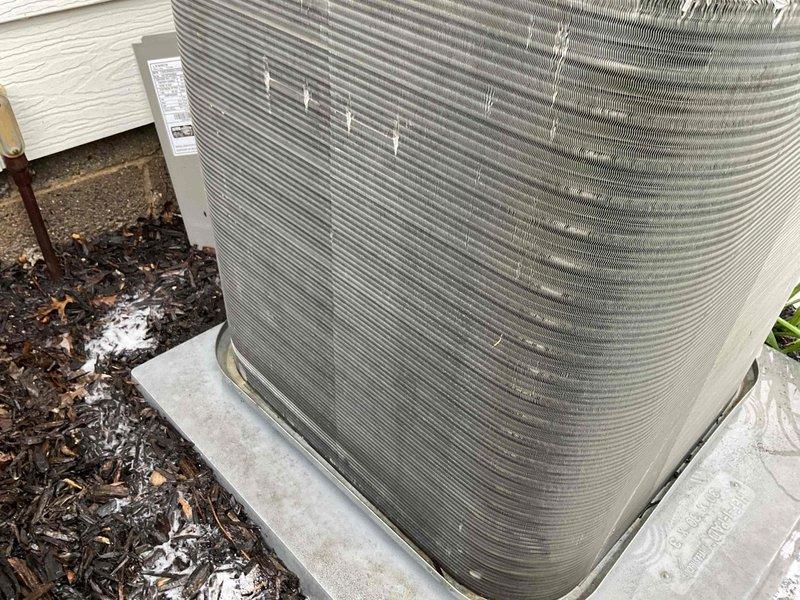 Completed preventive maintenance tune-up on 6-year-old Lennox 13ACX air conditioning system. Performed standard maintenance procedures including inspection of condenser unit, verification of proper operation, and assessment of overall system condition. Evaluated ductwork and discussed membership program renewal with property owner.