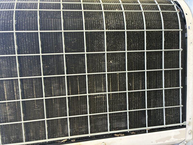 Completed scheduled preventive maintenance on 11-year-old residential air conditioning system. Performed comprehensive inspection of outdoor condenser unit, including visual assessment of coil condition, refrigerant line connections, and electrical components. Condenser coils showed moderate accumulation of dirt and debris, which is typical for unit age and outdoor exposure. Verified proper operation of all system components and confirmed unit is functioning within normal parameters for continued cooling season performance.
