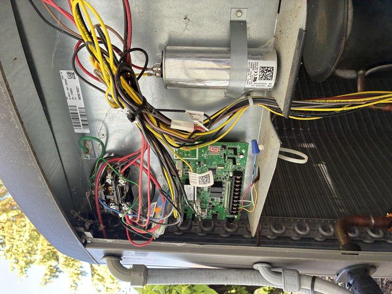 Completed comprehensive preventive maintenance on a four-year-old air conditioning system. Performed full system inspection including examination of electrical components, control board, blower motor assembly, and wiring connections within the condensing unit. Evaluated air filter condition, noting moderate dust accumulation, and assessed overall system operation to ensure optimal cooling performance for the upcoming season.
