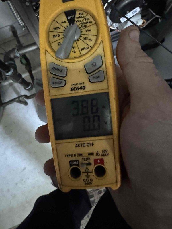 Completed MVP cooling maintenance visit per recurring service agreement. Performed standard preventive maintenance inspection on cooling system, taking electrical measurements with digital multimeter to verify proper system operation. Customer-requested Aprilaire filter was delivered and system checked for optimal performance.