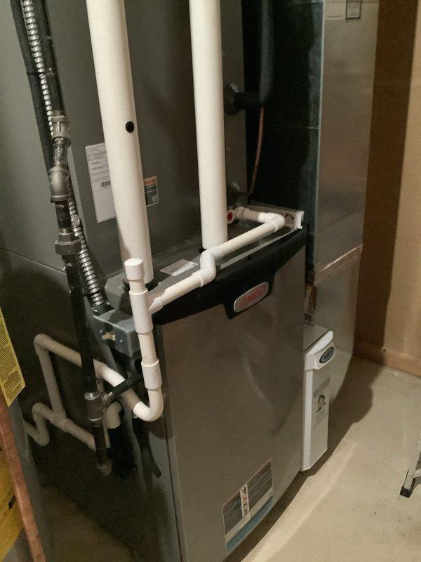 Completed MVP cooling maintenance visit on residential Lennox system. Performed comprehensive inspection of outdoor condenser unit and indoor furnace assembly, verified proper operation of all components, documented equipment condition through photographic records, and confirmed system is operating within normal parameters for continued seasonal performance.