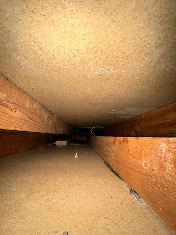 Completed comprehensive duct cleaning service for residential property including 9-10 supply and return vents throughout the home. Performed thorough dryer vent cleaning to remove lint buildup and ensure proper exhaust ventilation. Accessed crawl space to inspect and clean ductwork at source, verifying system integrity and proper airflow through all registers.