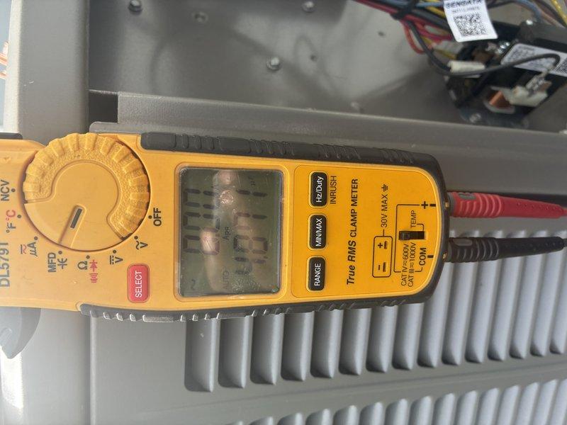 Completed routine MVP cooling maintenance visit on 4-year-old system. Performed comprehensive electrical diagnostics using digital clamp meter to measure amperage draw on compressor and verify proper current flow through system components. Inspected evaporator coil fins and heat exchanger surfaces for proper condition and airflow. Tested electrical connections and wiring harness for secure terminations and proper voltage readings. All electrical parameters measured within manufacturer specifications. System operating efficiently with no deficiencies noted during inspection.