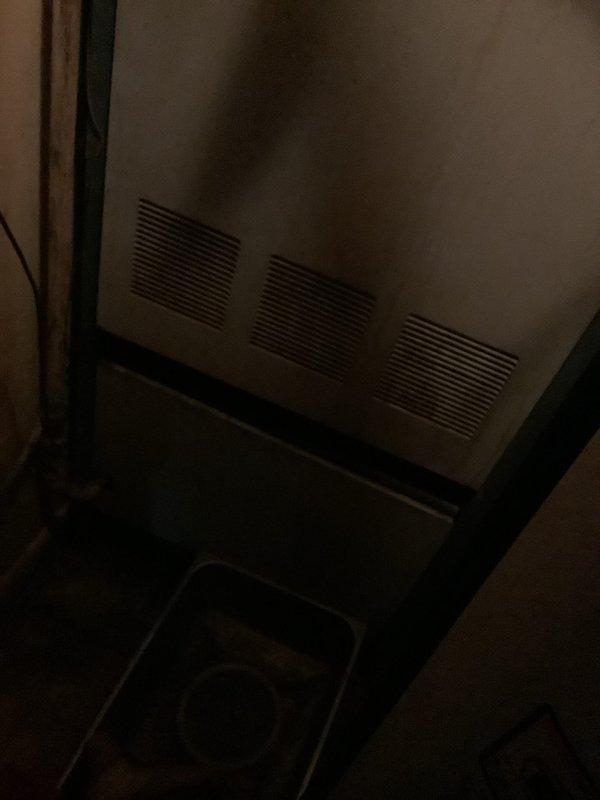 Completed comprehensive estimate for furnace and air conditioning system replacement. Assessed existing HVAC equipment and ductwork configuration in basement mechanical room, including water heater proximity and current ventilation register placement. Documented existing system components, copper ductwork routing, and utility connections to provide accurate replacement specifications for new heating and cooling equipment installation.