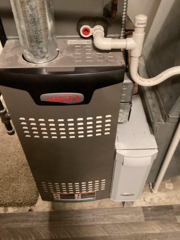 Completed annual air conditioning maintenance on a 7-year-old Lennox system for MVP customer. Performed comprehensive inspection of indoor unit, verified system temperatures and pressures using calibrated instruments, checked condensate drainage system and PVC piping connections, and confirmed proper operation of all components. All equipment found operating within manufacturer specifications with no issues identified.