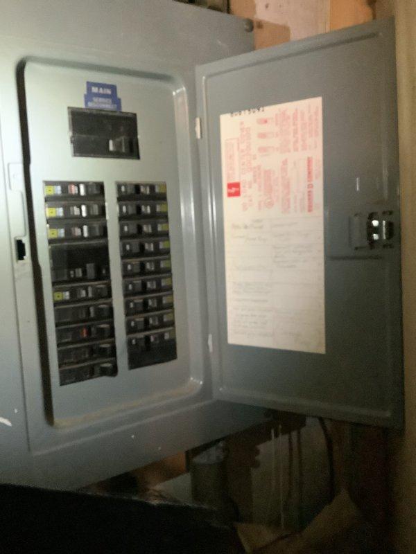 Conducted on-site evaluation for mini split installation in detached outbuilding. Assessed interior utility room layout, existing electrical infrastructure, and determined optimal placement for indoor air handler unit. Inspected electrical panel to verify adequate capacity and available breaker slots for new mini split system. Documented space conditions, wall construction, and potential mounting locations to prepare comprehensive installation estimate.