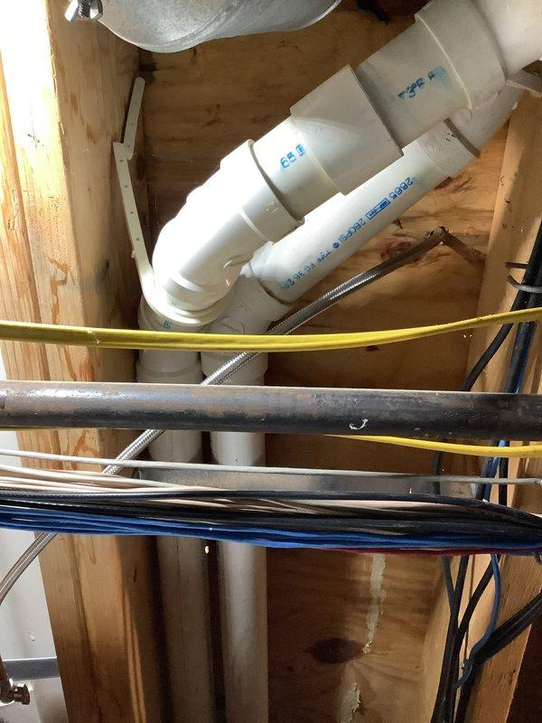 Replaced three 1/2" x 1/4" compression shut-off valves located in the basement near the furnace. Installed new feed line from one valve back to the refrigerator, ensuring proper water supply connection. Parts were ordered for shop delivery and received as scheduled. Work completed during morning appointment window with half payment collected at time of service scheduling.