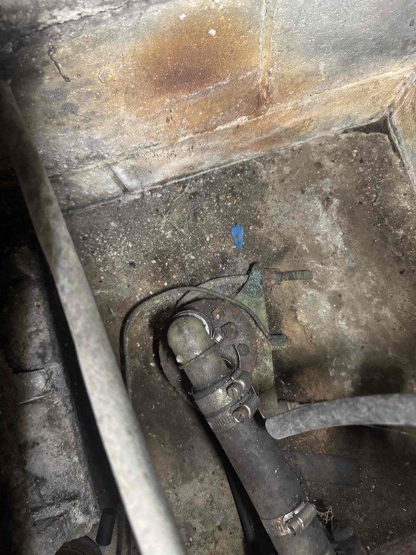 Completed electrical warranty work to address failed inspection items. Installed grounding electrode conductor (GEC) to well casing per code requirements, bonded water softener and water heater with proper jumper connections to maintain electrical continuity in plumbing system, and applied code-compliant paint to exposed gas lines for corrosion protection and identification purposes.