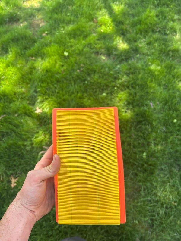 Performed scheduled maintenance on a 3-year-old residential generator during the requested service window. Inspected and replaced the air filter element, which showed normal wear consistent with regular operation. Unit was found to be operating within manufacturer specifications with no additional issues identified.