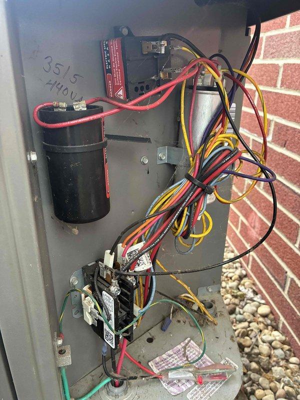 # HVAC Maintenance - Cooling

Completed scheduled recurring maintenance on 8-year-old residential cooling system. Performed comprehensive inspection of outdoor condensing unit electrical components including contactor, capacitor, and control board, verifying all connections were secure and operational. Inspected indoor air handler components in attic space, checked filter condition with documented replacement date, and verified proper refrigerant line insulation and system operation. All system components found functioning within normal parameters with no immediate repairs required.