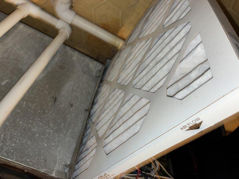 Completed scheduled maintenance on 9-year-old air conditioning system under MVP agreement. Performed comprehensive inspection of indoor air handler components including blower wheel assembly, which showed clean operational condition with properly aligned blades and intact motor mounting. Verified attic-mounted unit accessibility, inspected air filtration system, and confirmed all mechanical components functioning within normal parameters. System operational and ready for cooling season.