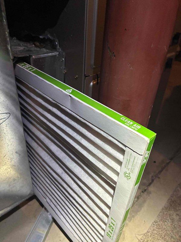 Completed annual MVP cooling maintenance visit on one-year-old HVAC system. Performed comprehensive inspection of cooling components, including refrigerant lines, pressure gauges, and associated plumbing connections. Verified air filter condition and system accessibility for optimal performance.